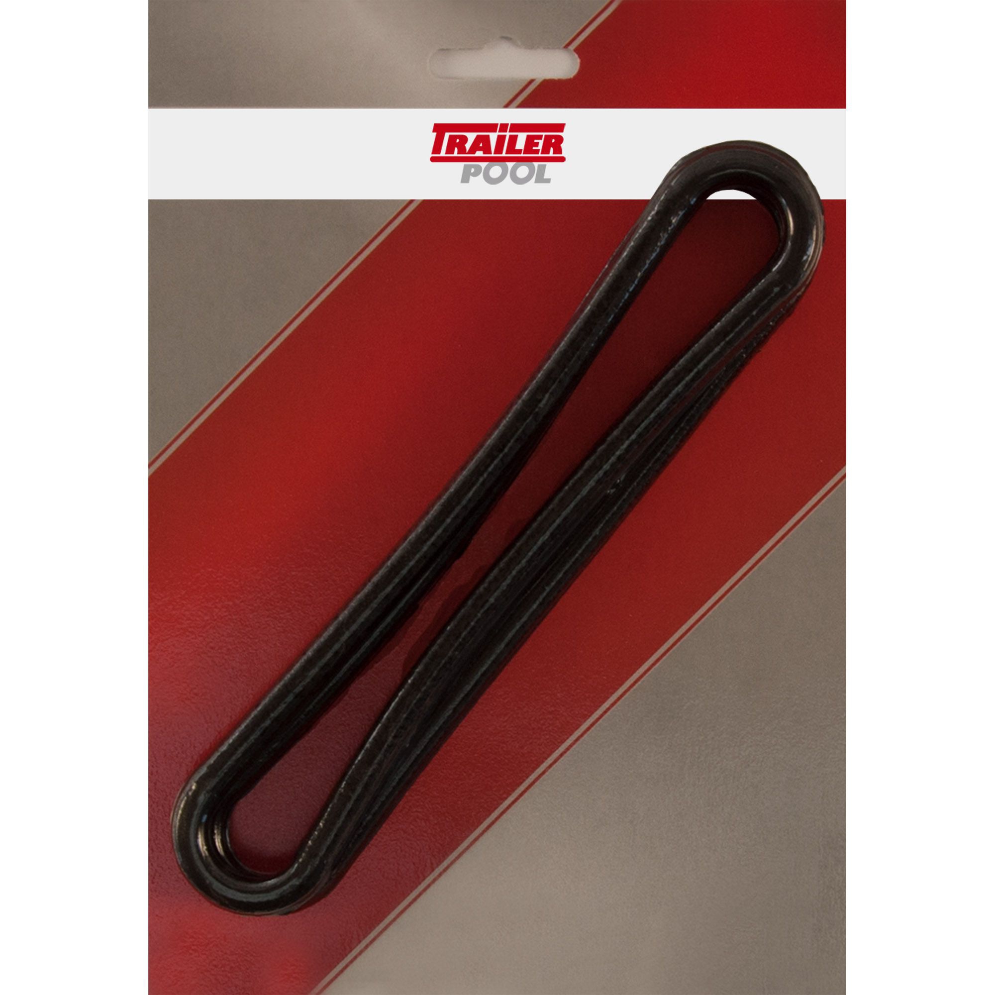 2 x Gummispannring, Länge 200 mm, Ø 8 mm, schwarz 2 x Gummispannring, Länge 200 mm, Ø 8 mm, schwarz