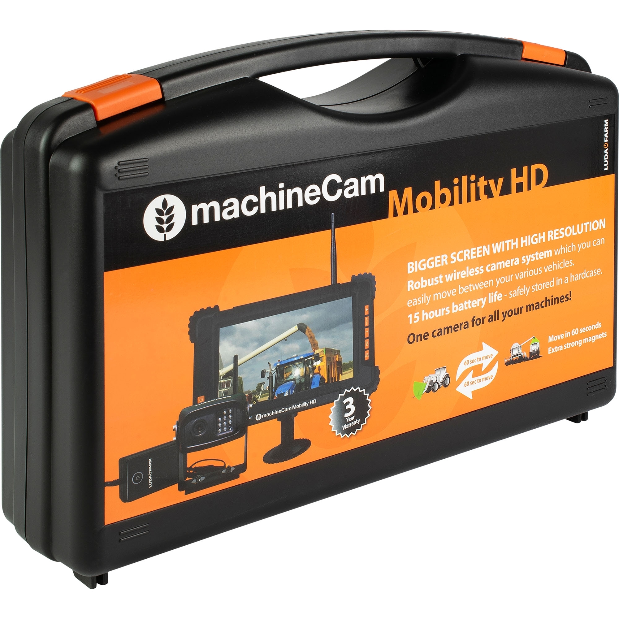 MachineCam Mobility HD, wireless, mit Monitor und Kamera