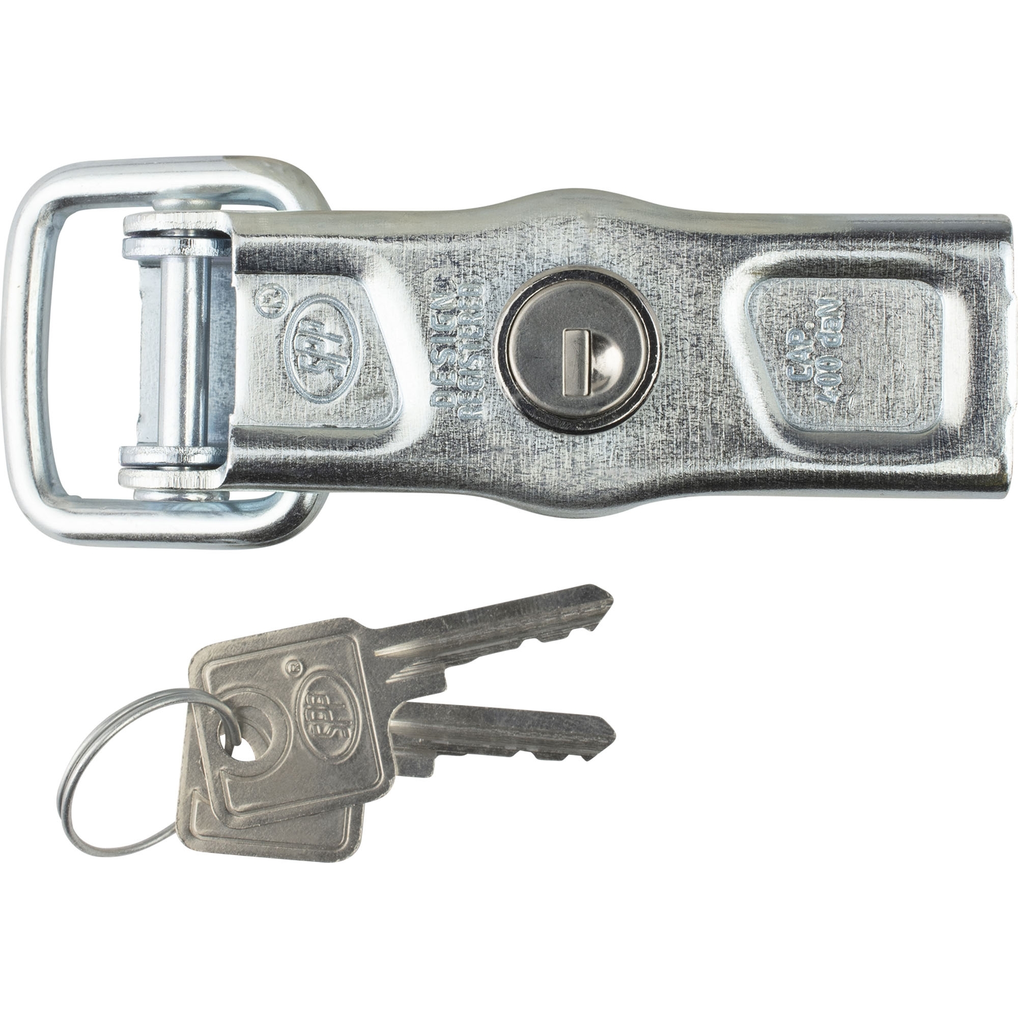 Excenterverschluss kurz, verzinkt mit Schloss Excenterverschluss kurz, verzinkt mit Schloss