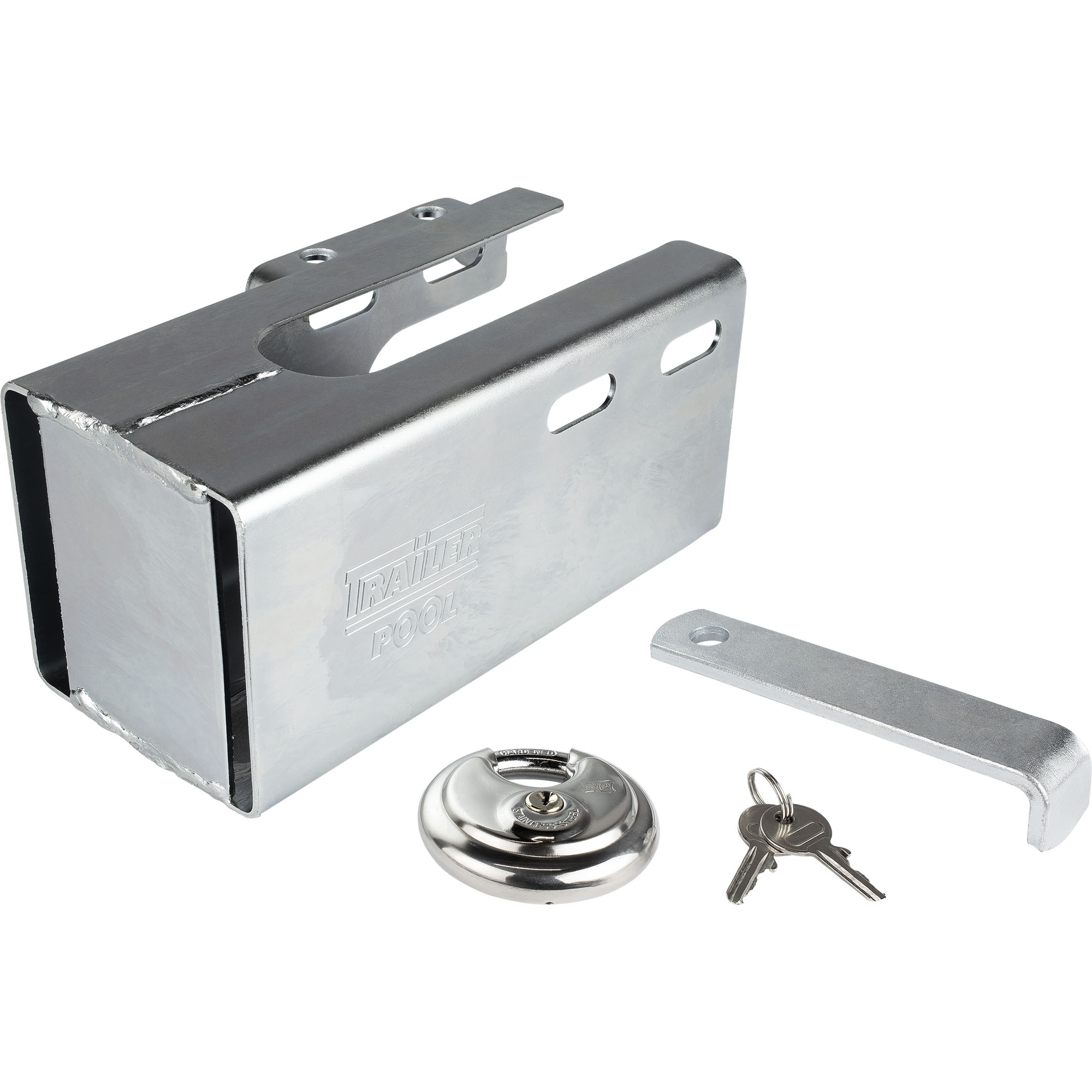 Kastenschloss, mit Vorhängeschloss, Standbetrieb Kastenschloss, mit Vorhängeschloss, Standbetrieb