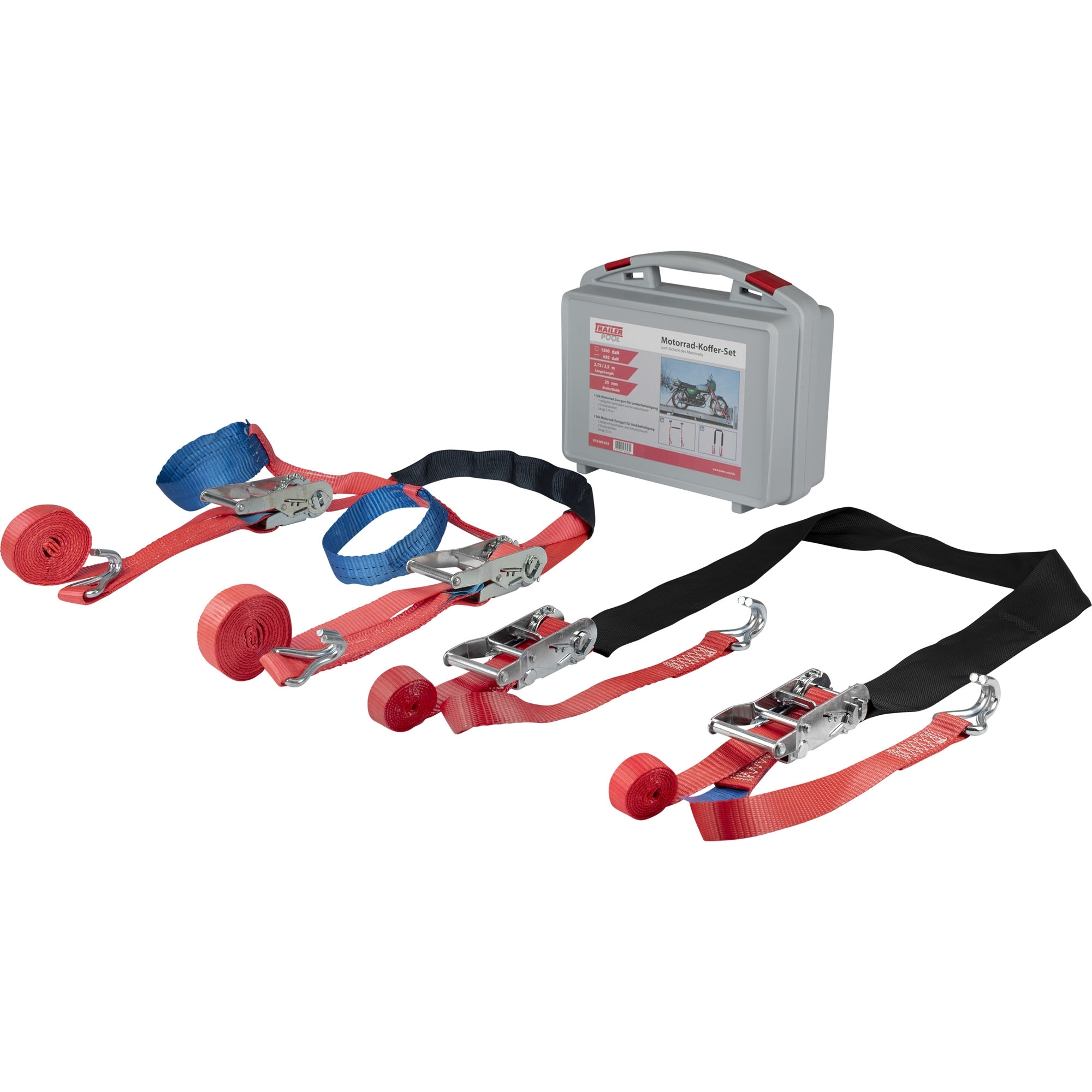 Motorrad-Zurrgurt-Set