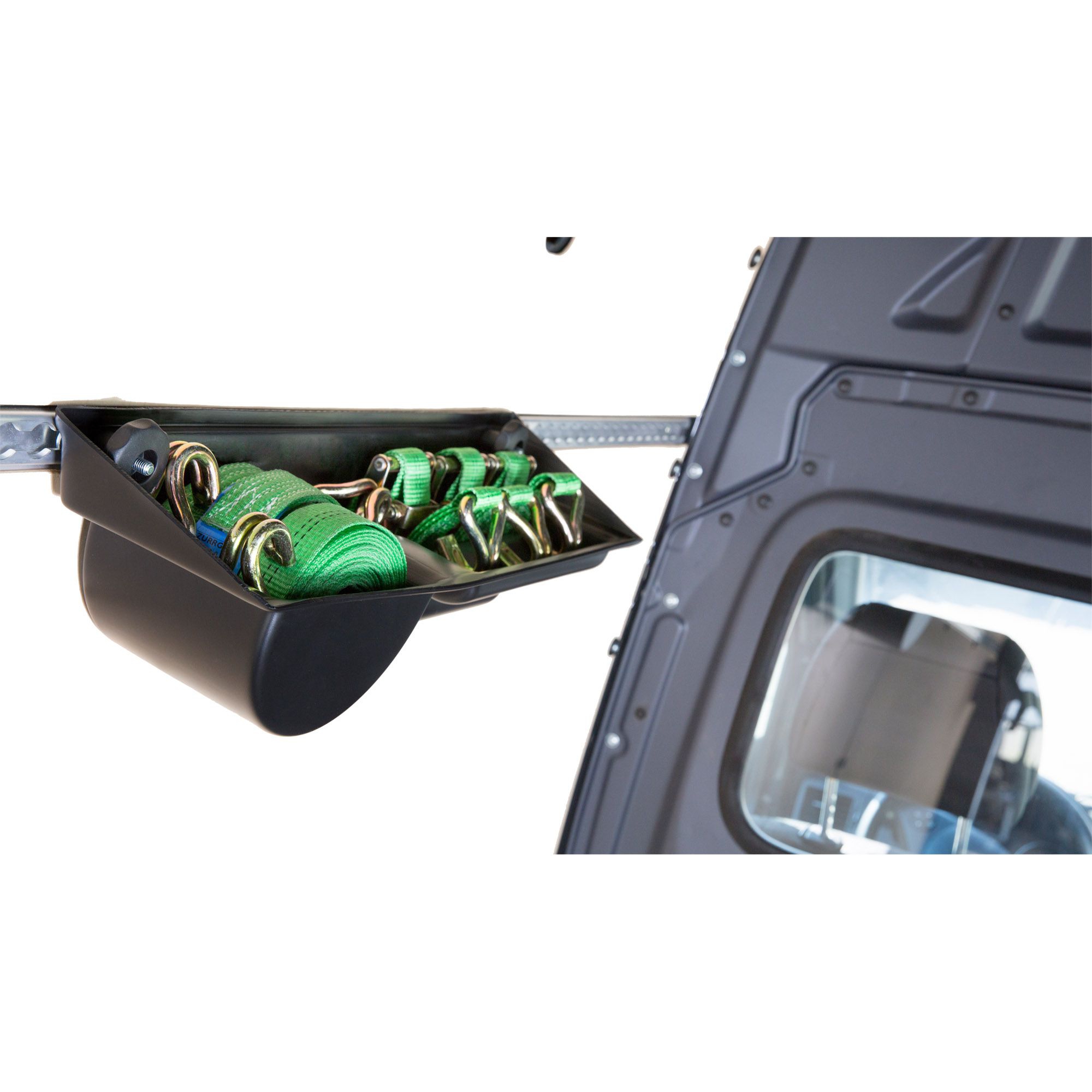 Gurtschale für Transporter, aus PE, schwarz Gurtschale für Transporter, aus PE, schwarz