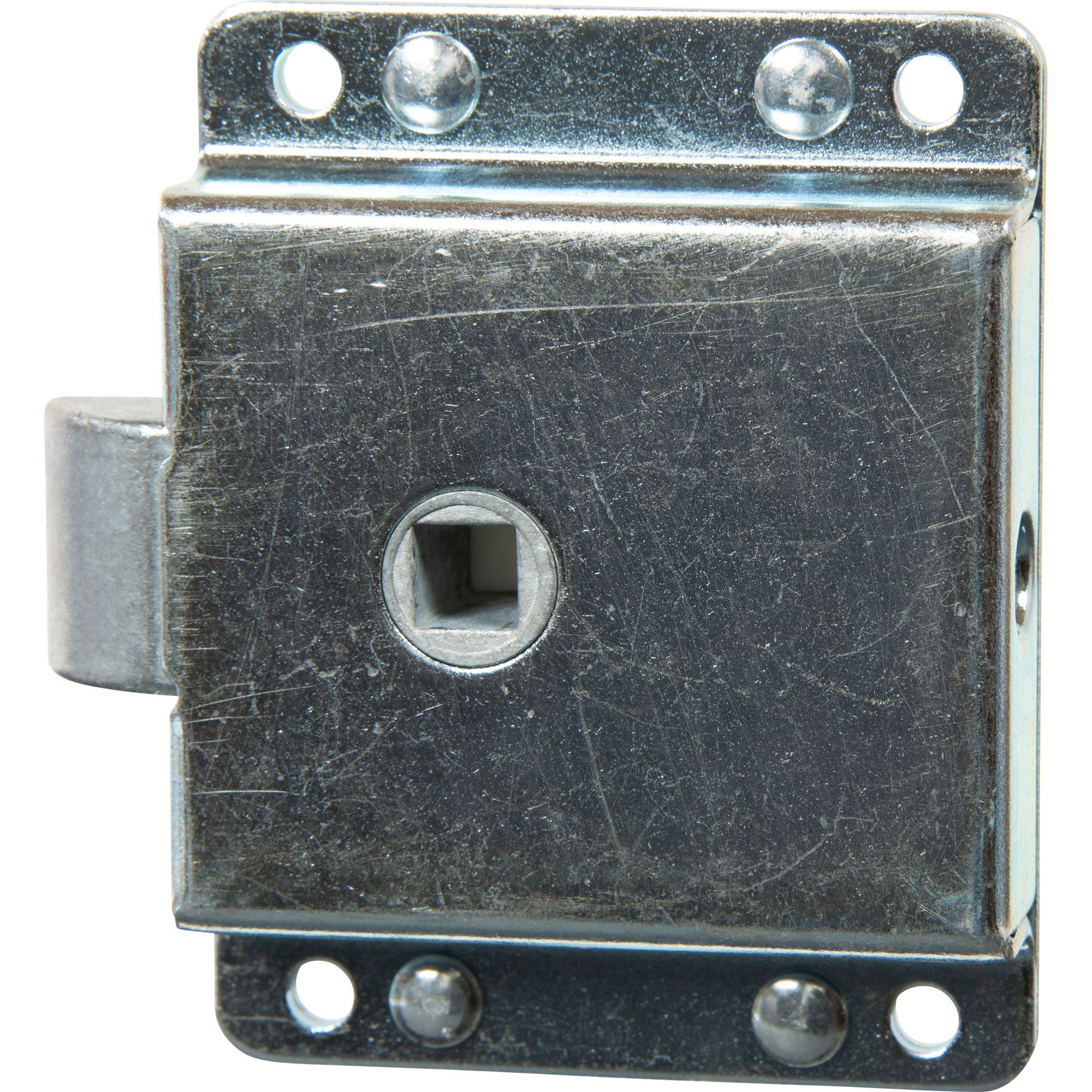 Klappenschloss, Aussenmaß 68x88x18, verz., Klappenschloss, Aussenmaß 68x88x18, verz.,