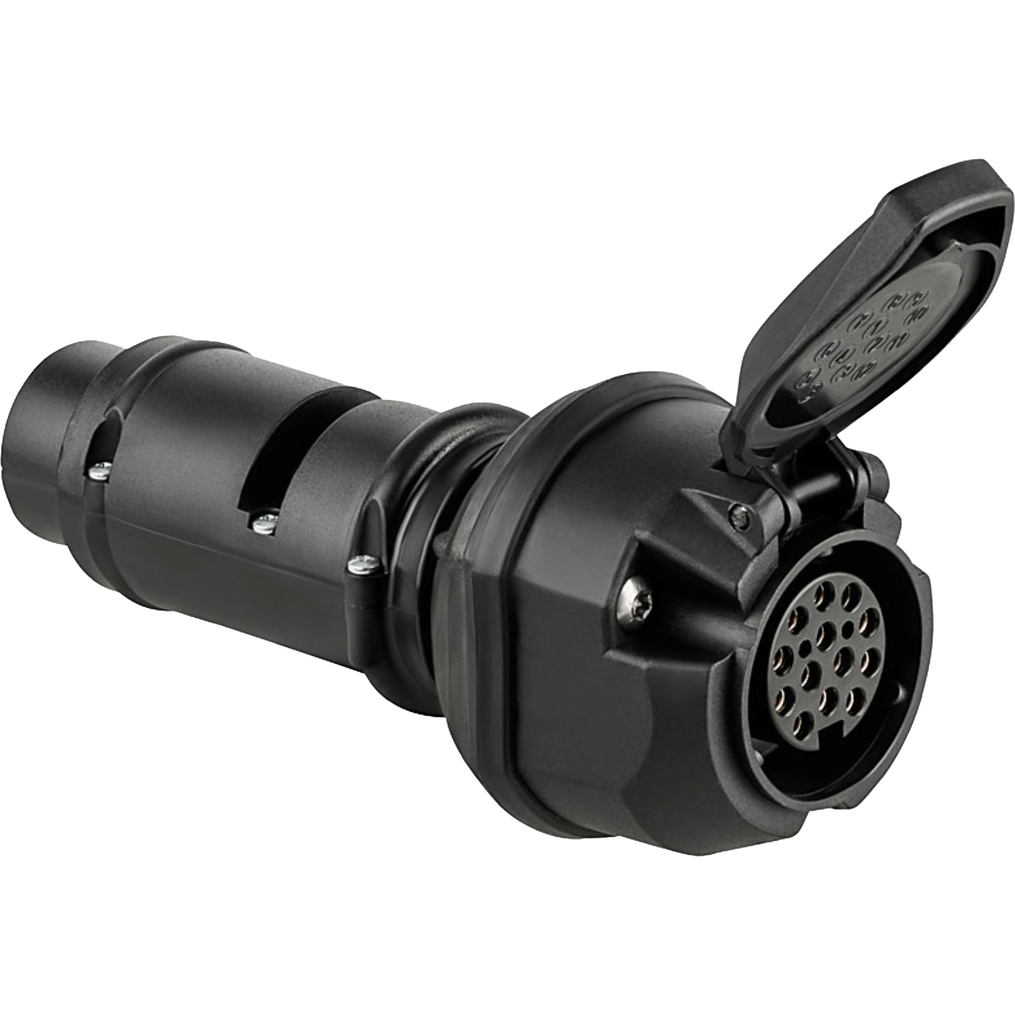 Spannungsreduzierer 24 V 7-Pol auf 12 V 13-Pol