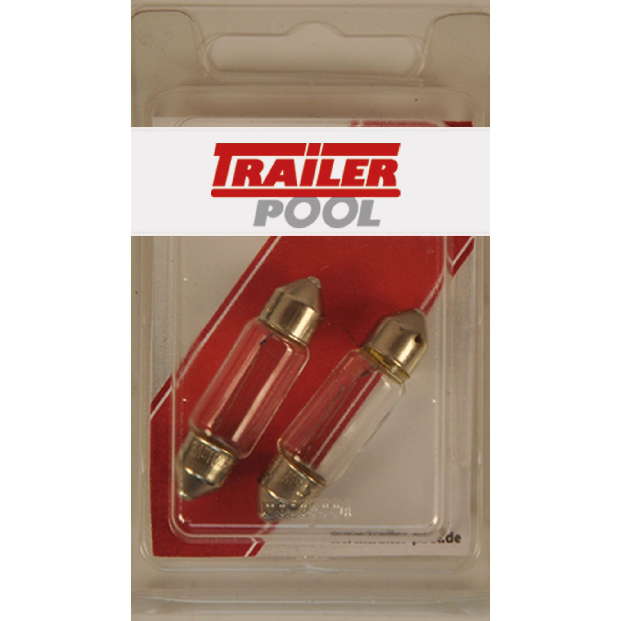 2er Set Glühbirne Sofitte weiß, 12 V, 5 W, 11x37, SV 8.5-36 2er Set Glühbirne Sofitte weiß, 12 V, 5 W, 11x37, SV 8.5-36