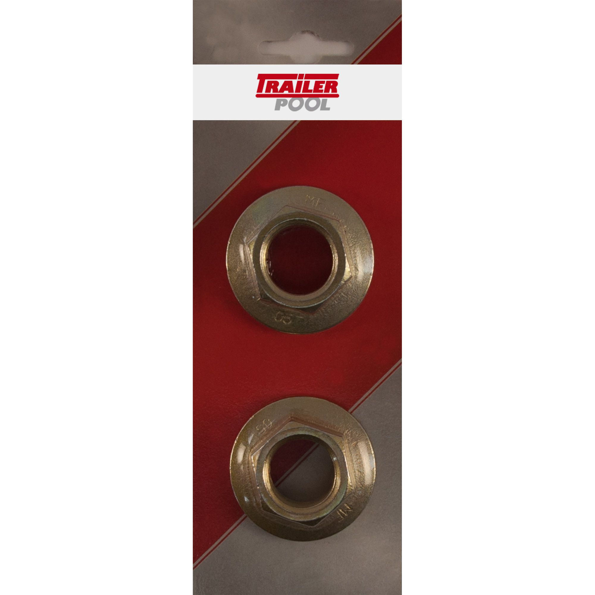 2 x Flanschmutter, M24 x 1,5 mm, SW 32 mm 2 x Flanschmutter, M24 x 1,5 mm, SW 32 mm