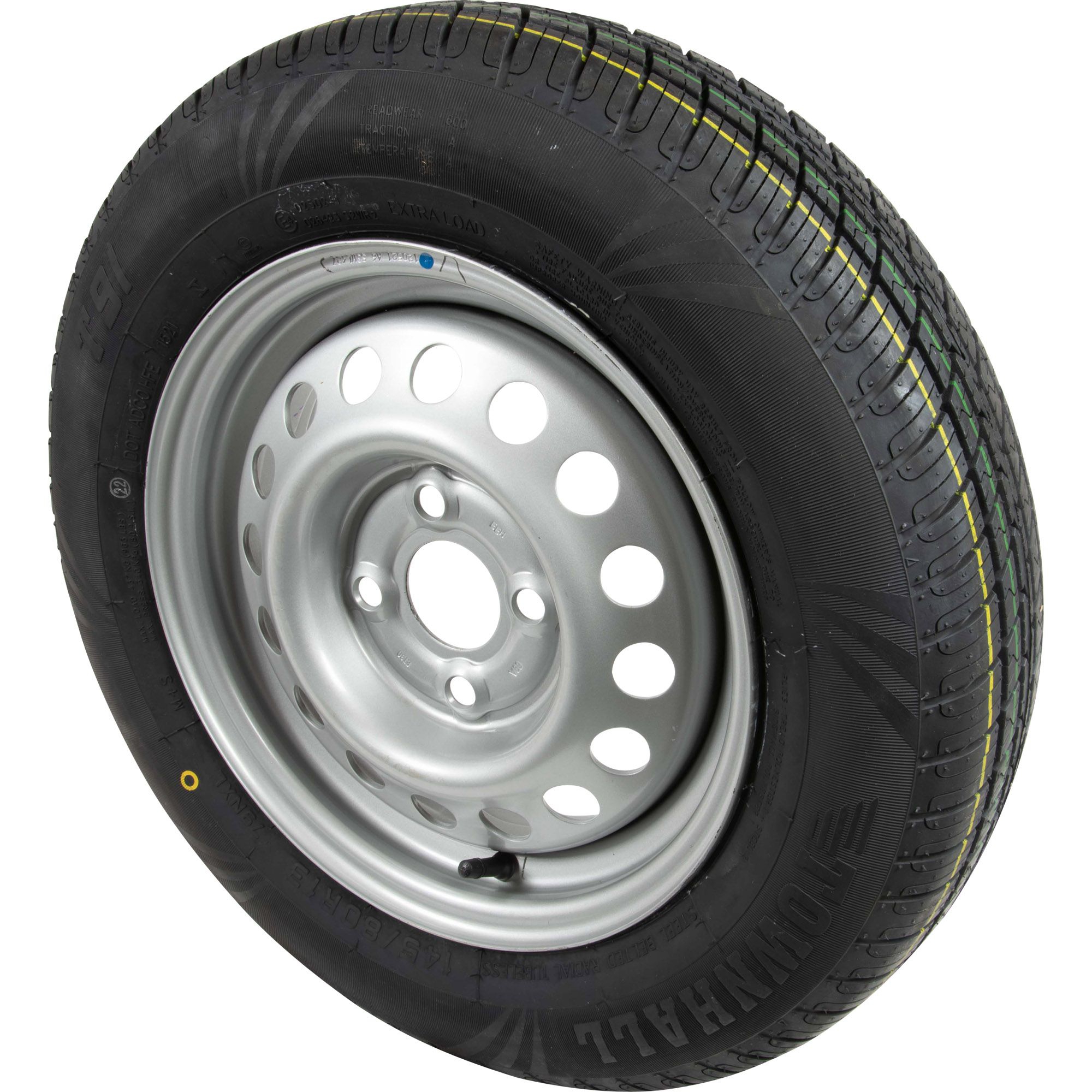 Rad 145/80R13, Felge 4Jx13H2, ET30, 4x100, LI 79 Rad 145/80R13, Felge 4Jx13H2, ET30, 4x100, LI 79