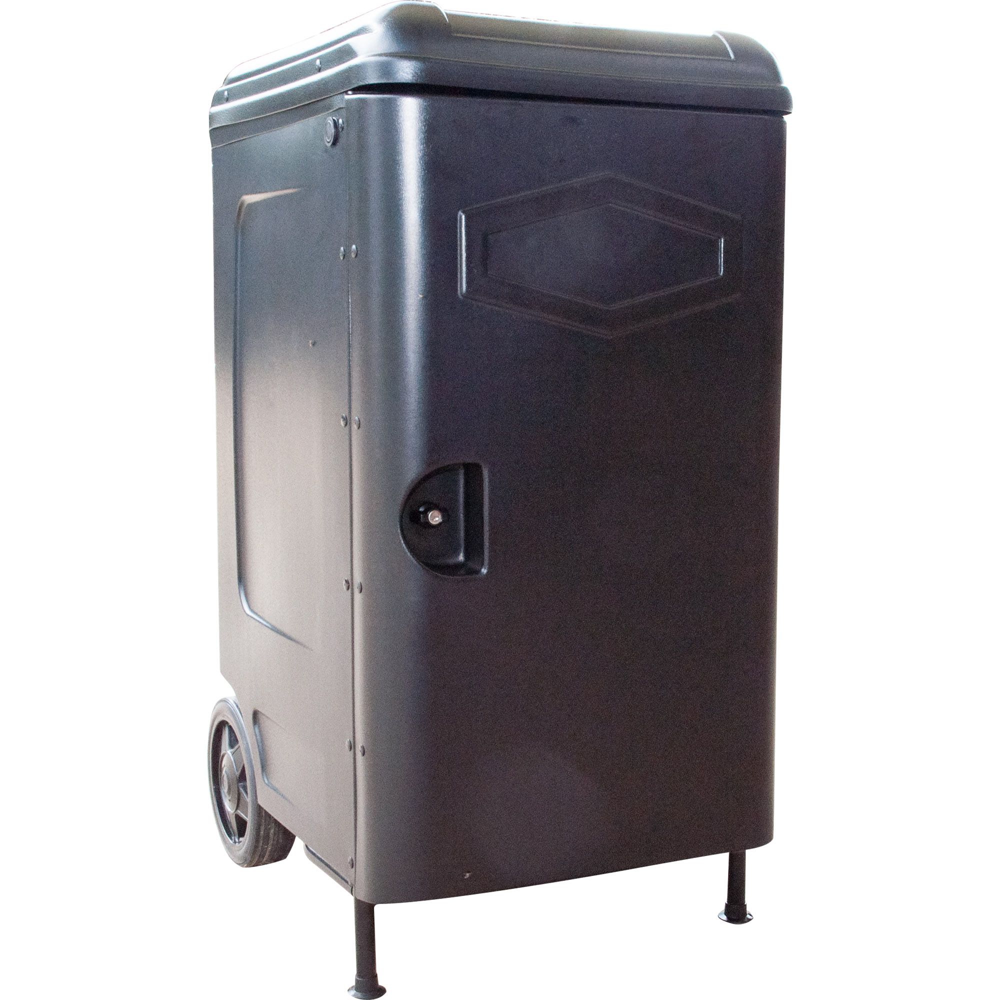 Mobiler Sattelschrank, 1155x560x750 mm, schwarz Mobiler Sattelschrank, 1155x560x750 mm, schwarz