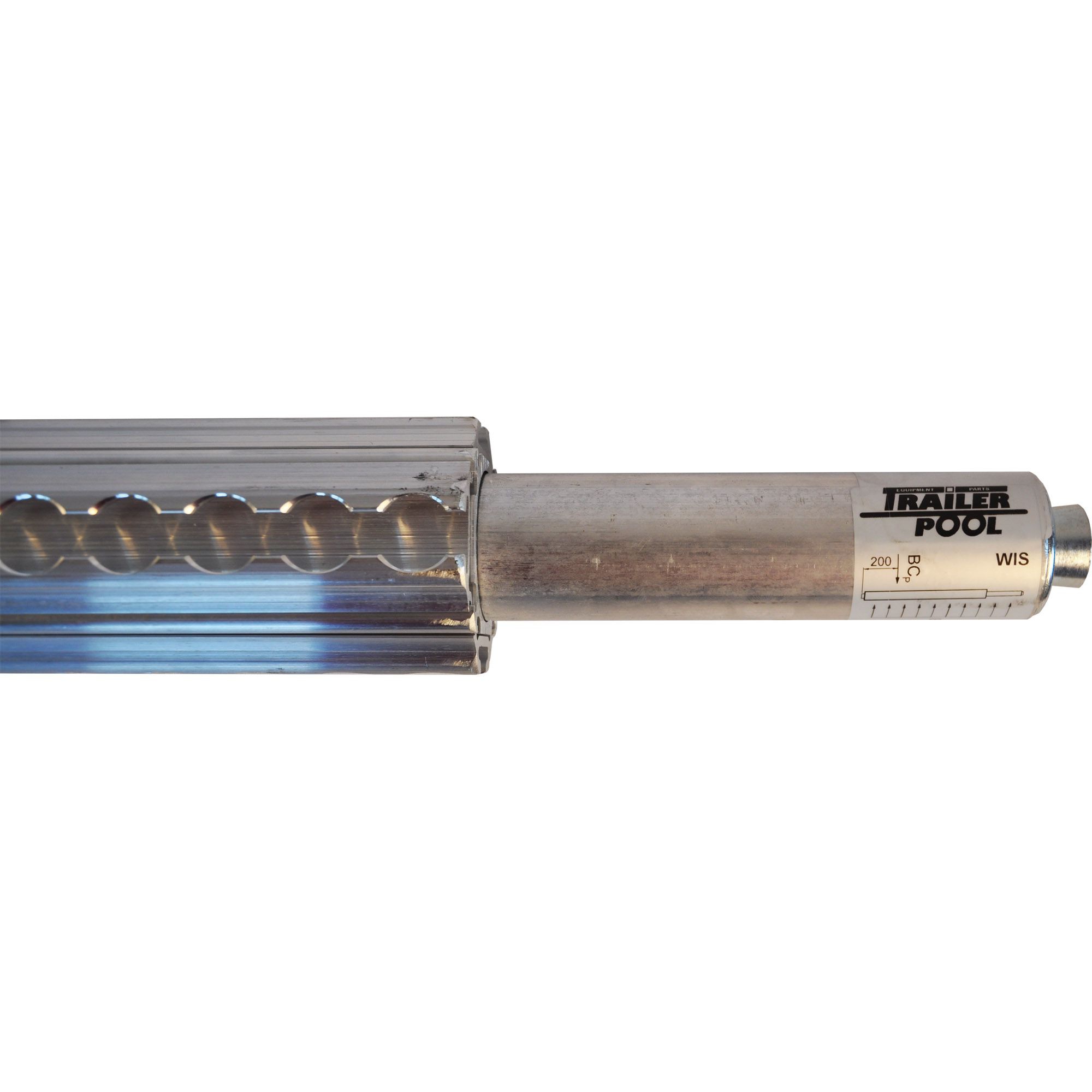 Sperrbalken mit Airlineschiene,Einsatzlänge 2500 m Sperrbalken mit Airlineschiene,Einsatzlänge 2500 m