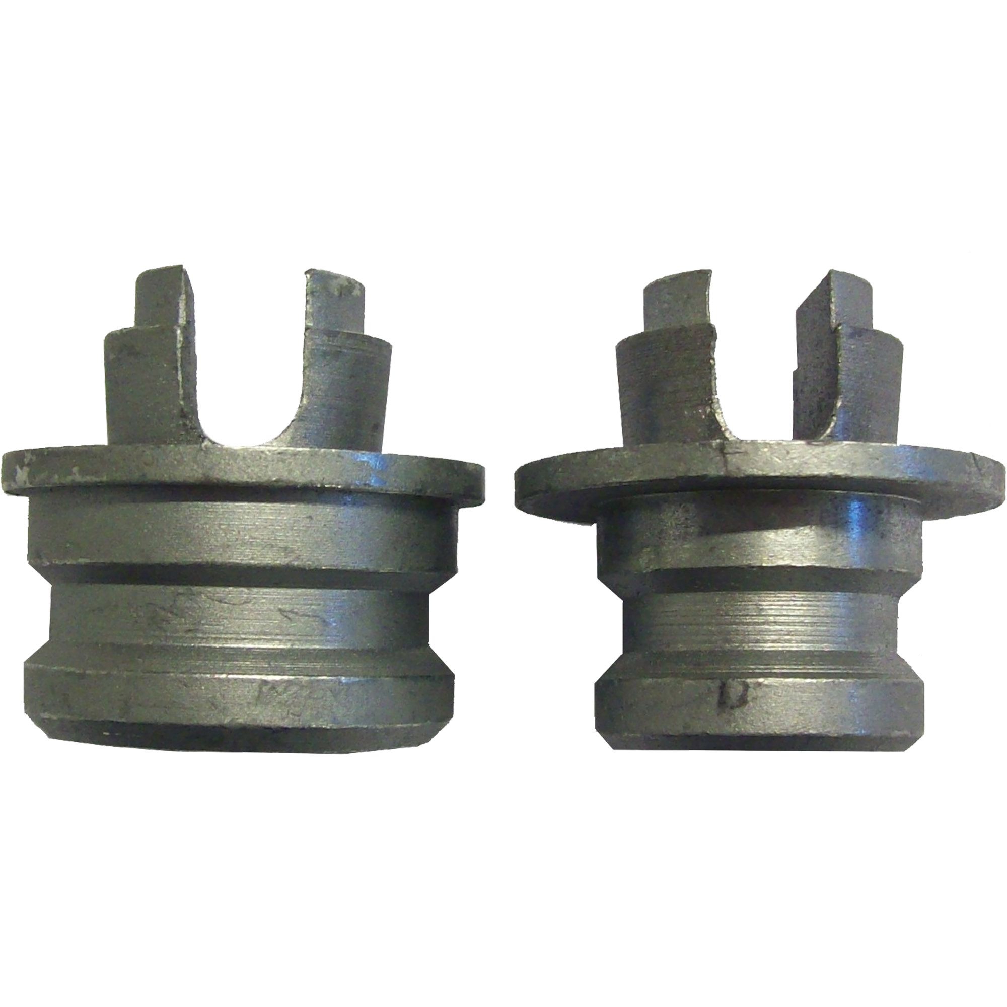 Kombi-Endstücke für Stahl-Rundsperrbalken Kombi-Endstücke für Stahl-Rundsperrbalken