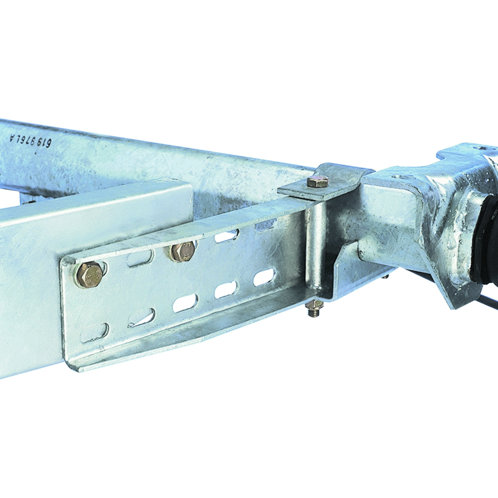 Holmanschluß für Achsrohr 97 mm, SH 25 Grad