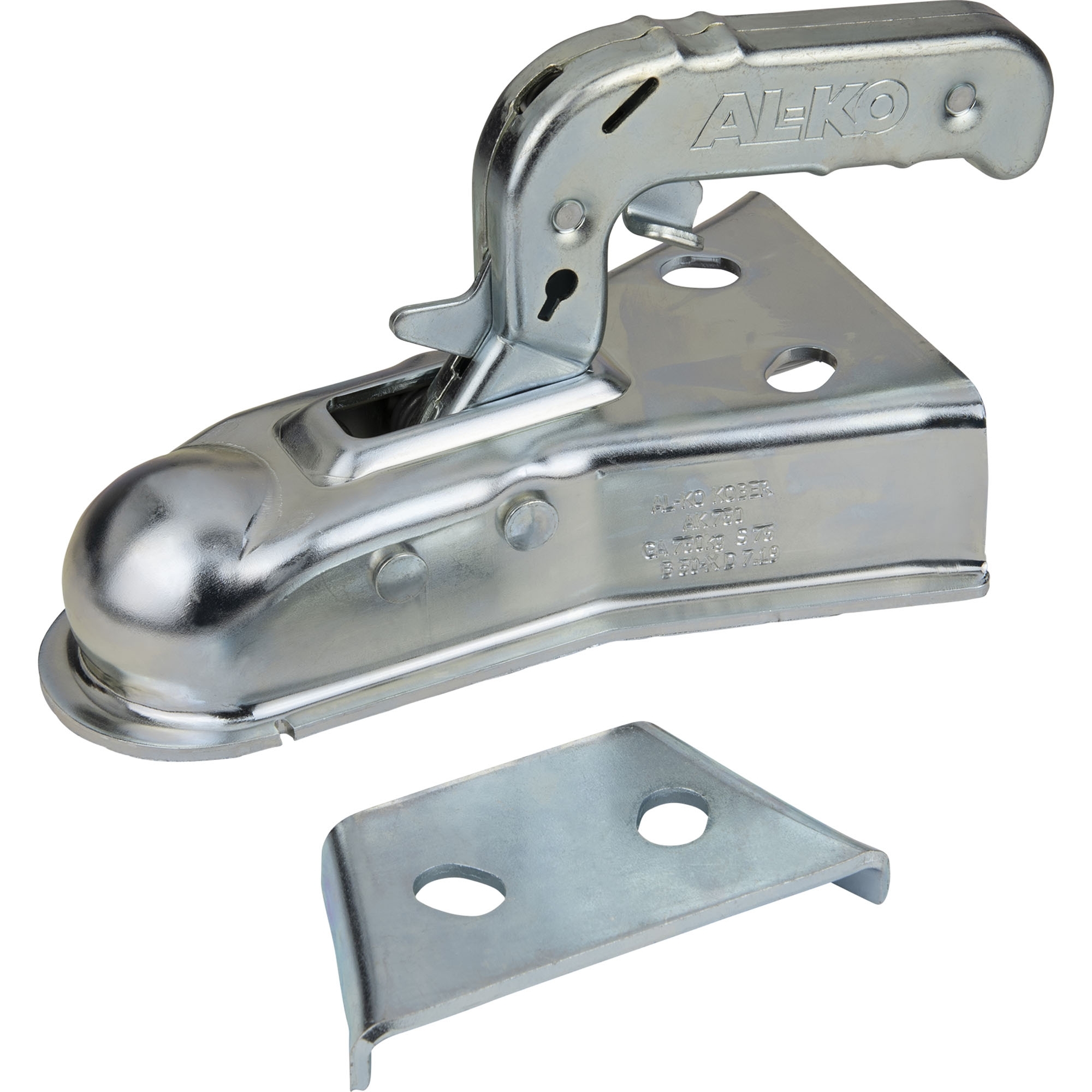 Kugelkupplung 750 kg, AK 750 Ausf. A, V-Deichsel Kugelkupplung 750 kg, AK 750 Ausf. A, V-Deichsel