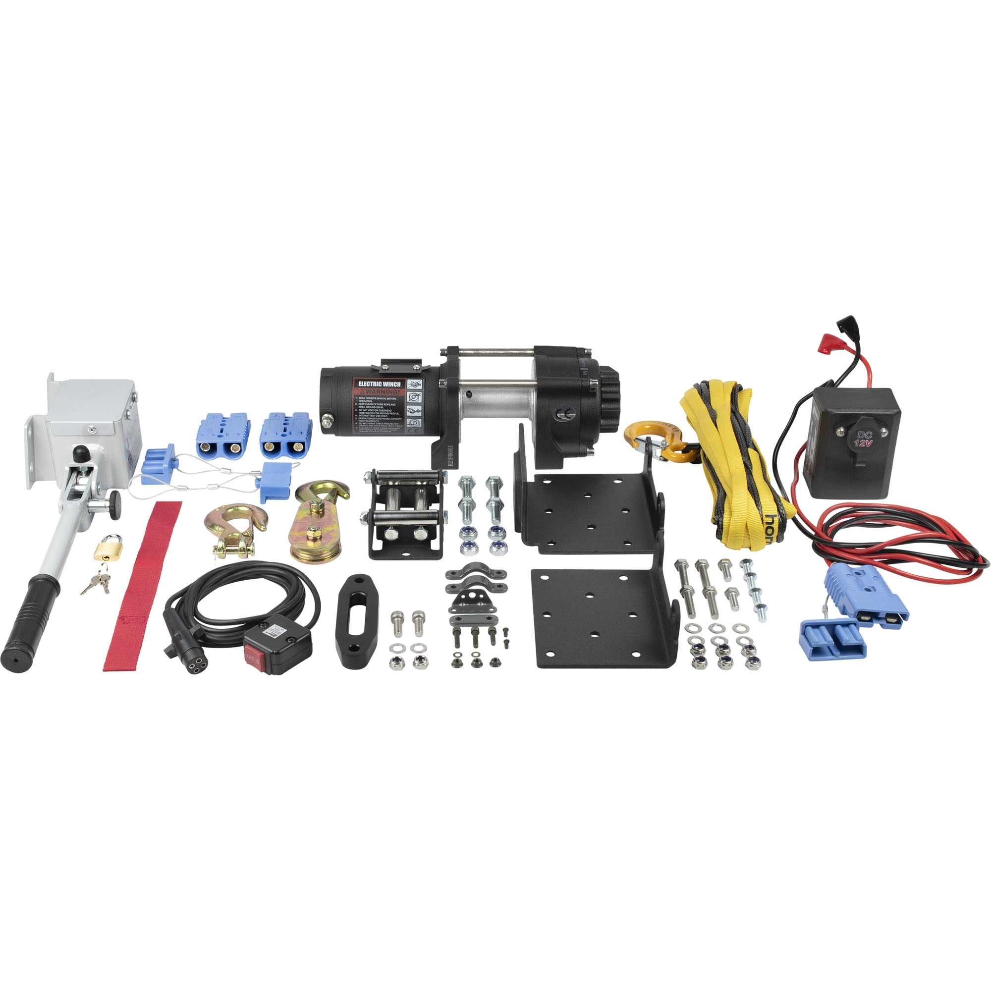 Seilwinde Gamma, 12 V, Zugkraft 1600 kg Seilwinde Gamma, 12 V, Zugkraft 1600 kg