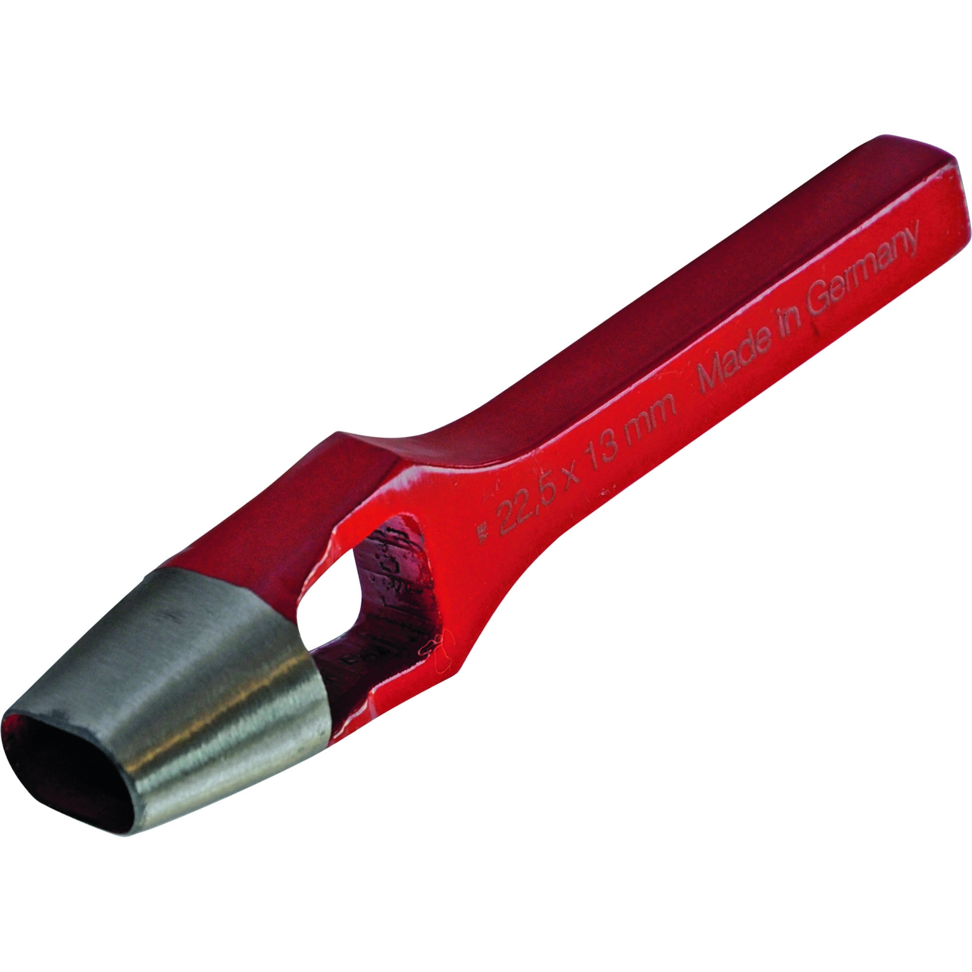 Locheisen für Ovalöse, 22,5 x 13,5 mm Locheisen für Ovalöse, 22,5 x 13,5 mm